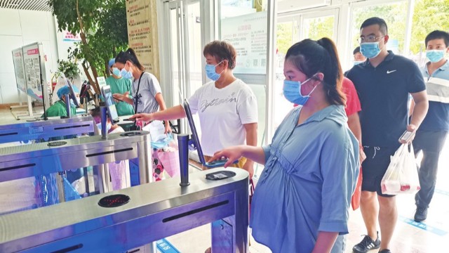东昌府区妇幼保健院门禁体温检测系统上线,减少人群聚集,杜绝院内感染