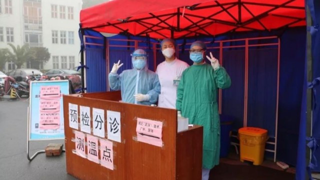 扬州洪泉医院引进红外线成像人体测温仪打造技防人防双重保障