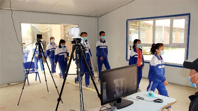 加强疫情防控,智能人体测温仪科学筑起学校疫情防控防线